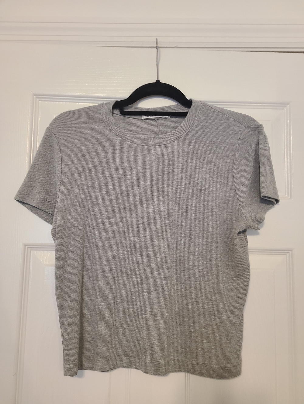 Stateside Light Grey Short-Sleeve Crew Tee